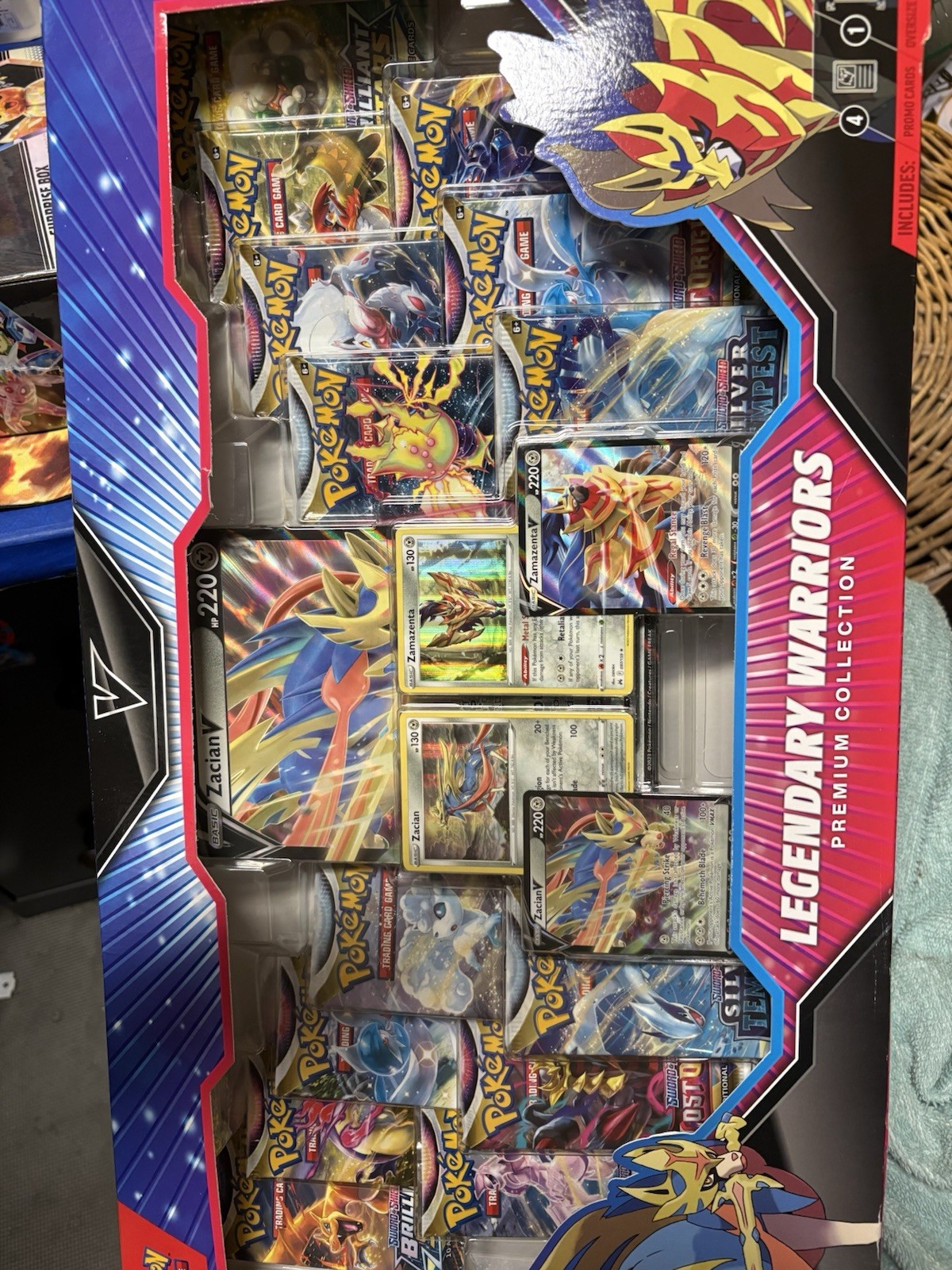 New & Sealed Pokémon TCG Legendary Warriors Premium Collection 