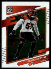 2021 Donruss Optic Germaine Pratt Cincinnati Bengals #136