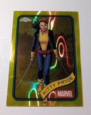 2025 TOPPS CHROME MARVEL YELLOW LAVA KITTY PRYDE #188