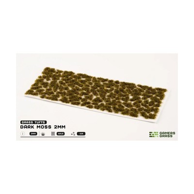 Gamers Grass Basing Dark Moss (2mm) Pack New