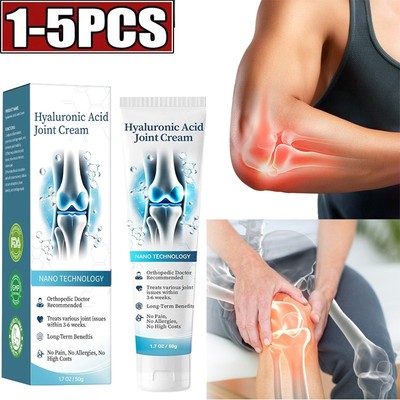 2026 NEW Hyaluronic Acid Joint Cream - Joint- Knee Pain Relief 1.76oz/ 50g
