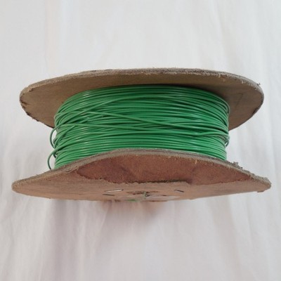 National Aerospace Standards 6145-01-210-7990 Green 22awg Silver Clad Wire 500'