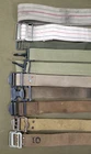 WW2 US Military Strap Lot 10 straps