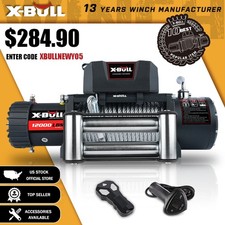 X-bull Electric Winch 12000lbs 12v Steel Cable Towing Truck 4wd Trailer 4x4 Suv X-bull Electric Winch 12000lbs 12v Steel Cable Towing Truck 4wd Trailer 4x4 Suv