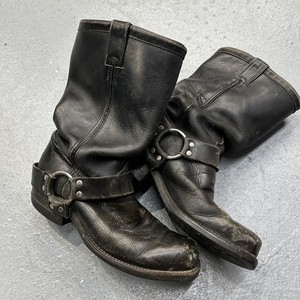 Bottes Vintage Mason Chippewa Années 60 - Cuir Noir, Bout Acier - Pointure 9 US (homme)