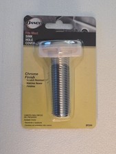 DANCO CHROME FINISH SINK HOLE COVER  NEW  FITS MOST SINKS , 89344