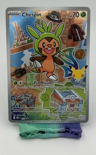 Chespin MEP 058 Mega Evolution Black Star Promo Holo NM Pokemon EN 