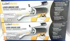 Lot of 2: Lubrimatic Lever Grease Gun No. 30-203 Standard Duty