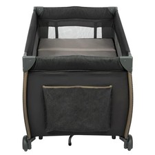 Monbebe Play Yard - Full-Size Rocking Bassinet, Removable Changer  Toy Bar