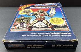 Intellivision Masters Of The Universe The Power Of He-Man Cart Box Manual Works