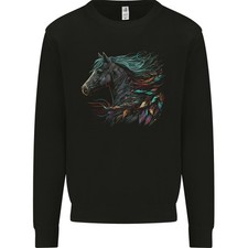 Un Caballo De Fantasía Con Plumas Pegaso Sudadera Para Hombre
