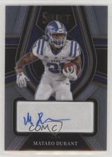 2022 Panini Select Draft Picks Rookie Signatures Mataeo Durant #RS-MDU Auto fm0