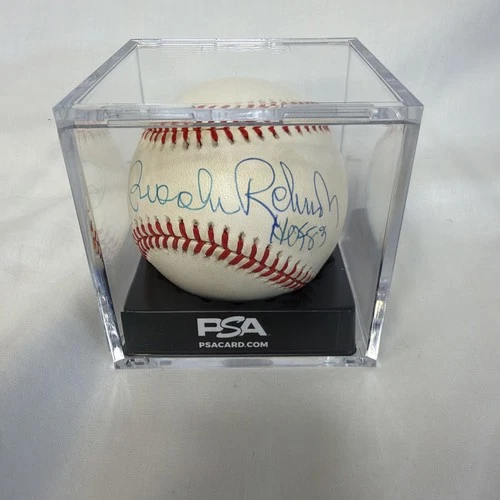 Brooks Robinson HOF 83 Autographed Baseball PSA DNA Authenticated