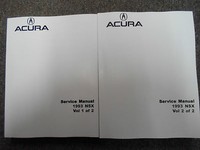 1993 Acura NSX Service Werkstatt Reparatur Handbuch Set Fabrik HäNdler
