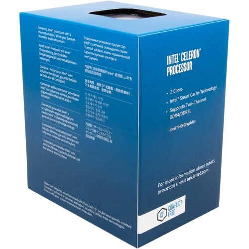 Intel Celeron G6900 3.4 GHz Dual-Core LGA 1700 Processor BOX 2 Threads 2 Cores - Image 2 of 2