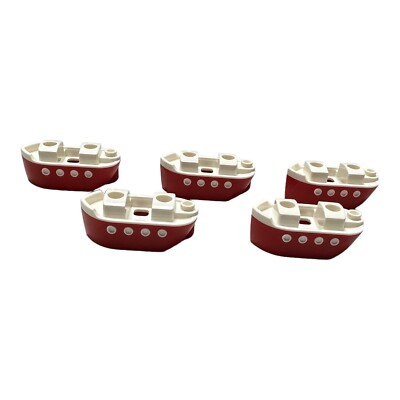 LEGO Minifigure Costume Red Ferry Boat Ship Series Lot of 5