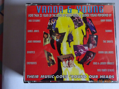 vanda & young - their music goes round our heads - various - 2CD- sony australia