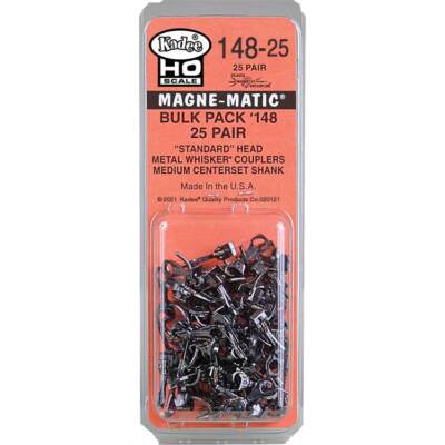 Kadee 14825 Ho Maßstab #148-25 Großpackung - 25 Paar #148 Bart (R) Metall