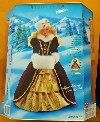 Great Barbie new never opened NEW Never Opened Barbie Happy Holidays 1996 Special Edition  main image 2