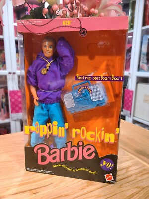1991 NEW 【ken】 RAPPIN eBay | BOX! w/BOOM KEN ROCKIN アメコミ