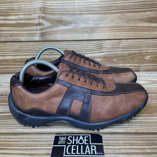 impulse brown leather sneakers