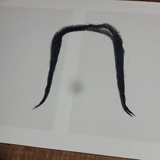 Cm12 Faux Hair Moustache Black 12