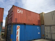 Used 20' Dry Van Steel Storage Container Shipping Cargo Conex Seabox Indianapoli