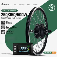 Electric Bike Front Rear Wheel Hub Motor 36V 48V 250W 350W 500W 20-29In 700C