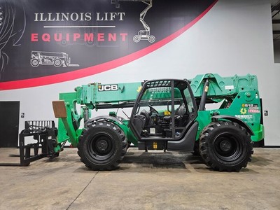 2017 JCB 512-56 12000LB CAPACITY PNEUMATIC DIESEL TELEHANDLER STK 15453