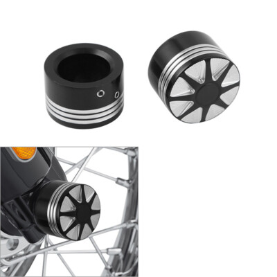 Front Axle Nut Cover Bolt FitFor Harley Electra Glide Heritage Softail Dyna FLD