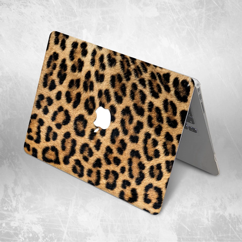 Cheetah Leopard Fur Print Hard Case Cover For Macbook Pro Retina Air 11 13 15 16 - Image 3 of 4