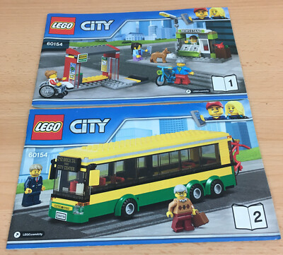 LEGO ® City Town Minifiguren + Teile aus Set 60154 Bus Station