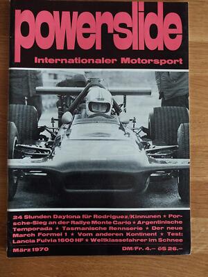 Powerslide 03/1970 Lancia Fulvia Coupe Rallye 1.6 HF - 24 h Daytona