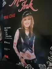 Miami Ink Wild Child Costume Womans Medium 8 to 10 Adult