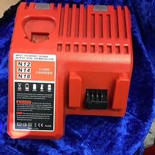 New 12-18V Rapid Charger M12-18C for Milwaukee M12 M18 48-11-1850 Li-ion Battery