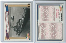 1992 Pacific, World War II, #85 USS Washington Waiting for Action