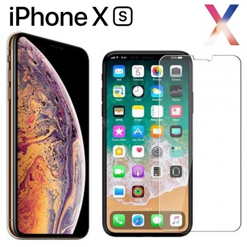 Anti-scratch 4H PET soft film screen protector For Apple iphone Xs front - Picture 1 of 4