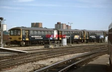 PHOTO  CLASS 143 143613 WITH A CLASSMATE AT BRISTOL TEMPLE MEADS IN AUG 2002