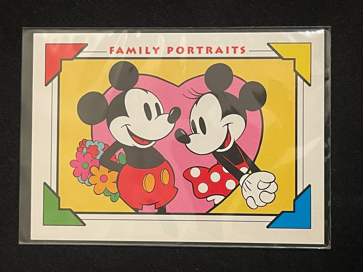 1991 Impel Walt Disney World Mickey Mouse Minnie Mouse Family
