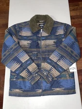 Billabong Men's Barlow Sherpa Jacket Navy Small