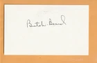 Butch Beard Louisville Cardinals AUTO Signed 3x5 Card New York Knicks