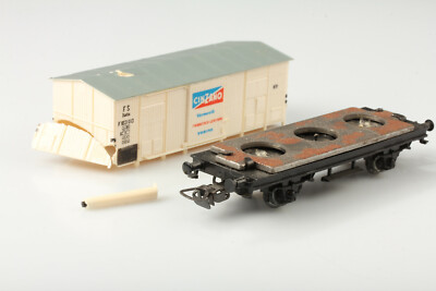 H0 Piko Rumpel Kühlwagen FS F1021 013 Bastel/Schmutz/Kratzer/Mängel o.OVP