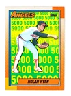Nolan Ryan #3 (1990 Topps) Baseball Card, 5000 KOs, California Angels, HOF