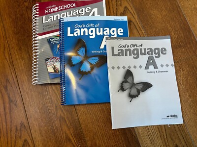 Abeka God's Gift of Language A 3rd Edition Workbook Grade 4