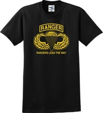 Ranger Airborne Rangers Lead The Way Unisex T-Shirt (S-5X)