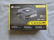 Corsair CX650M 650W ATX Modular Power Supply 80 Plus Bronze Black