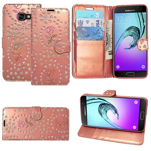 Flip Case For Samsung Galaxy A3 A5 2016 2017 A7 A5 A8 2018 Leather Phone Cover - Picture 13 of 44