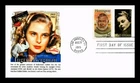 DR JIM STAMPS US COVER INGRID BERGMAN LEGENDS OF HOLLYWOOD FDC COMBO PANDA