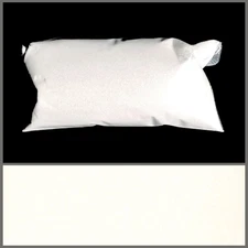 Bright White Extra Fine Glitter .004" - Solvent Resistant Premium Polyester