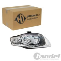 Diederichs Halogen Scheinwerfer Mit Lwr-Motor Rechts Passend FüR Audi A4 1017382